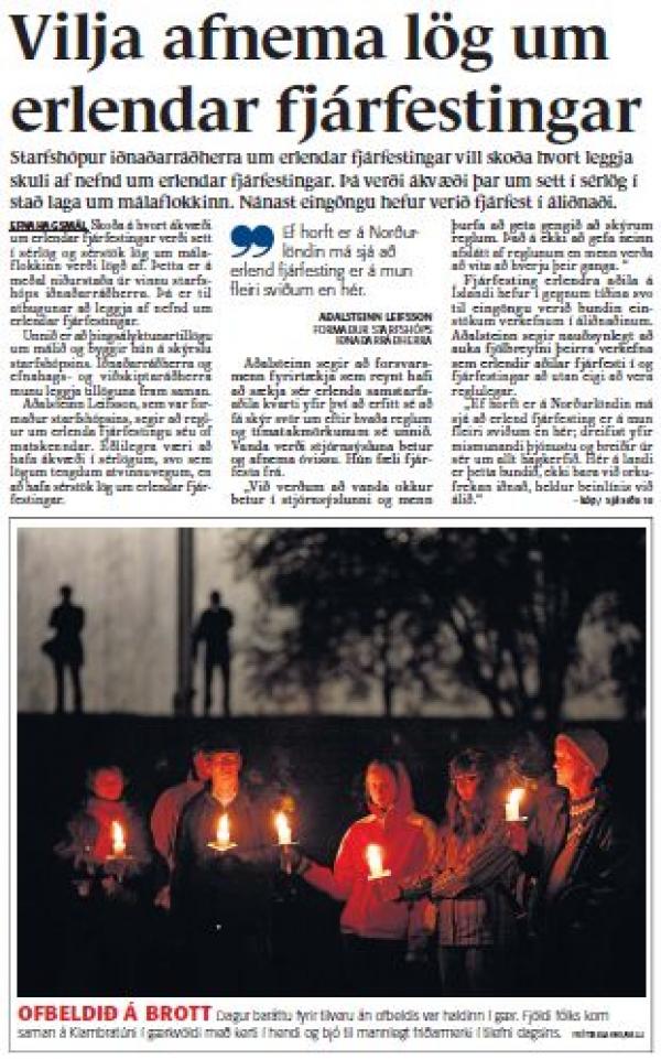 Fréttablaðið - Ófbeldið á Brott